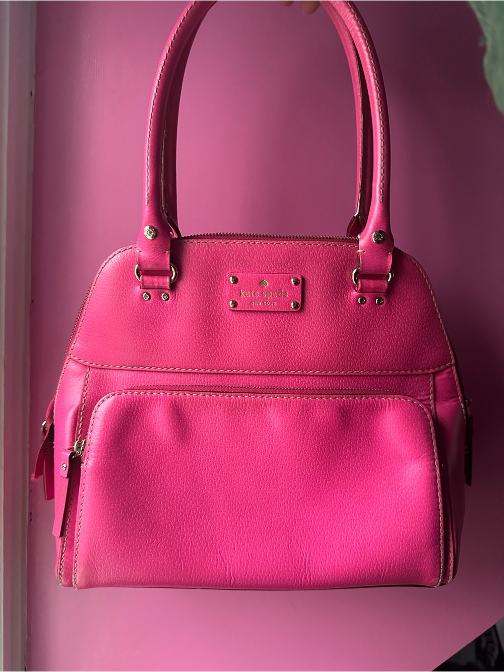Kate Spade Hot Pink Wellesley Maeda Bag